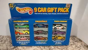 Hot Wheels Speed Points 9 Confezione Regalo Auto Cal Customs Convertibili Power Command - Foto 1 di 7
