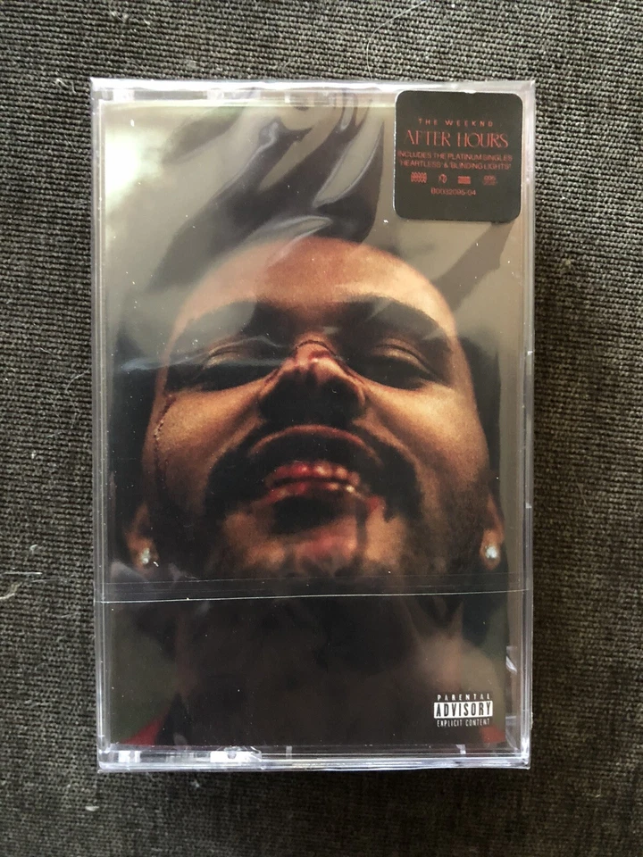 Red Cassette The Weeknd After Hours Tape Blinding Lights 1011