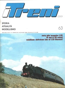 Rivista I Treni anno VII n. 63 - Settembre 1986 - Picture 1 of 2