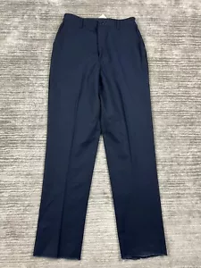 Red Kap Pants Womens 12 Blue Work Slacks PT61 34U - Picture 1 of 11