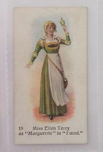 Marguerite in Faust John Player 1916 Theatre Cigarette Card (B85) - Bild 1 von 2