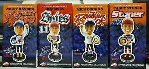 MotoGP Bobble Head Casey Stoner Mick Doohan Ben Spies Nicky Hayden Full Set RARE - Picture 1 of 11