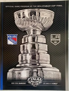 2014 STANLEY CUP FINAL PROGRAM LOS ANGELES KINGS NEW YORK RANGERS NHL CHAMPIONS - Picture 1 of 1