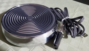 Vtg Heat-Rite by West Bend Hot Plate Pot Warmer. MCM Very Good Working Condition - Picture 1 of 7