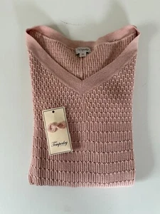 Temperley London Jumper, Silk & Wool, Unique Knit, Pink, UK 6 (XS) - Picture 1 of 10
