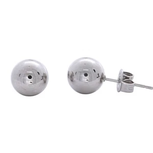 QVC Steel by Design Stainless Steel Round Silver Stud earrings $94 - Picture 1 of 3