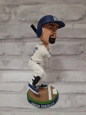 Подлинная качающаяся голова с автографом Эдриана Гонсалеса из LA Dodgers Beckett  - Изображение 1 из 4