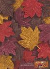 2010 Mars M&M's Harvest Blend Candy - "Celebrate Fall" - Leaf Colors - Print Ad