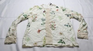 Melange Girl's Long Sleeve Floral Printed Shiri Top EJ3 Colorful Size 20 NWT - Picture 1 of 3