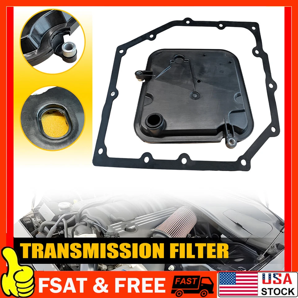 Filtro de transmisión 42RLE con junta para Dodge Charger 2005-2010 V6 2,7 L 3,5 L Foto 1 de 4