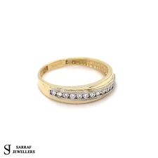 9ct Yellow Gold Eternity, Wedding Ring, Ladies Gold Ring, Gold Ring, Solitaire 