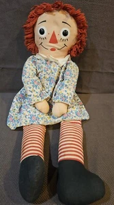 RARE Vintage 1960's The Original Knickerbocker 32” Raggedy Ann Doll  - Picture 1 of 10