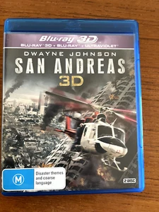 San Andreas 3D Blu-Ray Disc & 2D Blu-ray Disc (2015) M - Picture 1 of 5