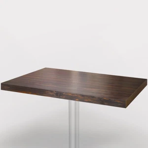 Mesa de madera para mesa de comedor mesa de cocina mesa de salón 110x70 cm decoración Wenge - Imagen 1 de 2