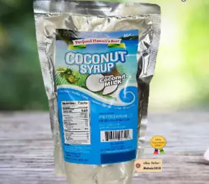 35 fl oz Profood Hawaii Best Coconut Syrup - (1035 ml) VALUE PACK - Picture 1 of 4