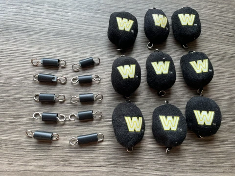 WWE WWF Wrestlemania Official Real Scale Ring Jakks Pacific Ring Turnbuckles Cover