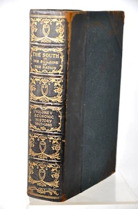 The South Building a Nation 1909 Leather 1st Edition Volume V Economic History - Picture 1 of 8