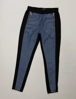 Pantalon de jogging femme Cop.Copine noir et bleu poches zippées taille 34 - Photo 1/4