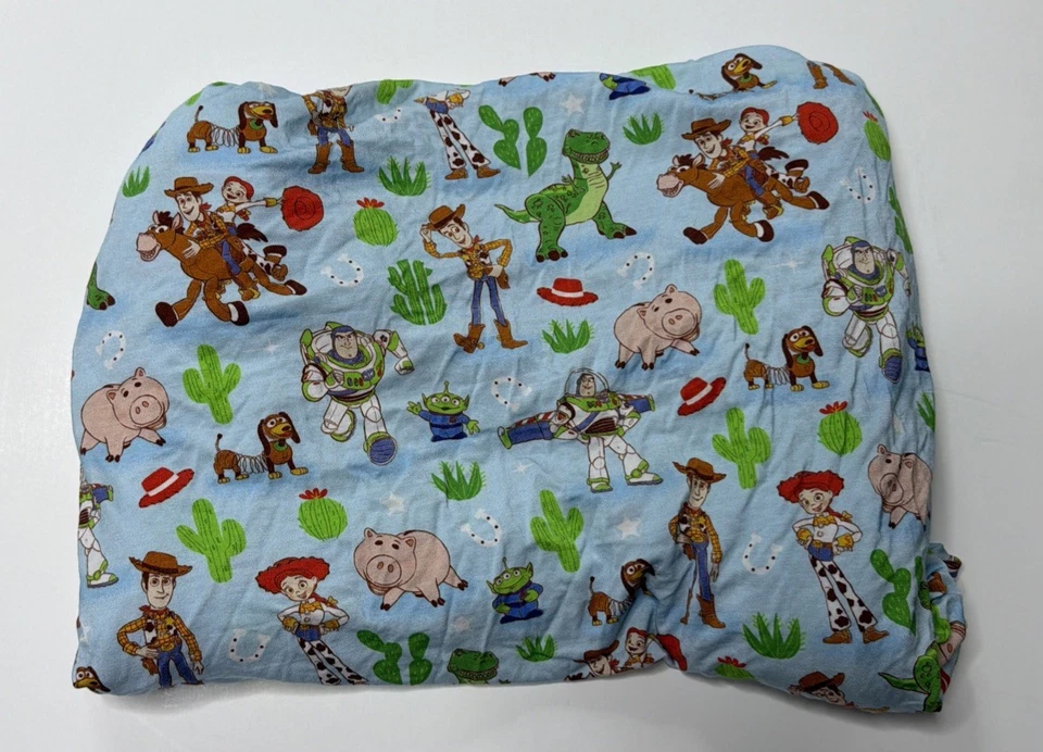 Hoja de cuna Little Sleepies OG Toy Story Buzz Lightyear Woody Foto 1 de 1