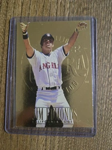 1996 Ultra Gold Medallion #28 Jim Edmonds Angels 2.4JL - Picture 1 of 2