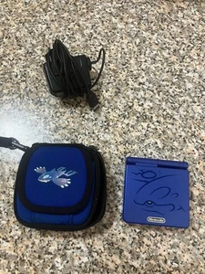 Game Boy Advance SP Limited Edition Kyogre GBA 100% Originale Nintendo AUTHENTIC - Foto 1 di 12