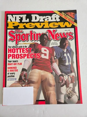 The Sporting News April 3, 2000 - Peter Warrick, FSU & LaVar Arrington, PSU - Image 1 of 4