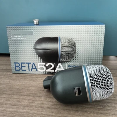 Beta 52A 超心型动态麦克风 适用于踢鼓 Beta52A — 第 1/4 张图片