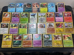 30 Pokemon Cards Lot WOTC VTG ALL RARE HOLO Regieleki Landorus Deoxys Enter - Picture 1 of 4