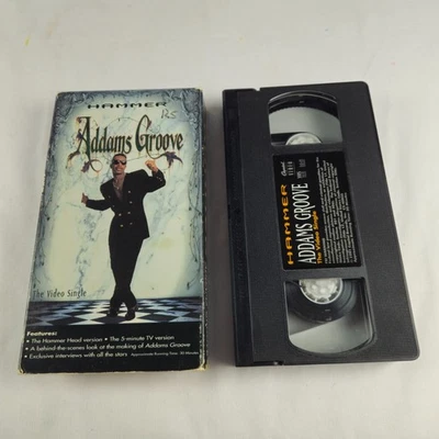 RARE MC Hammer – Addams Groove VHS (1991) Video Single – Capitol - Image 1 of 4