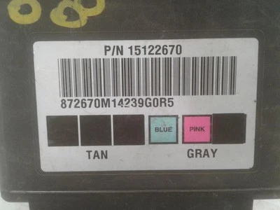 Chassis ECM Body Control BCM Front Fuse Box Side Fits 02-05 ENVOY 634730 - Image 1 of 3