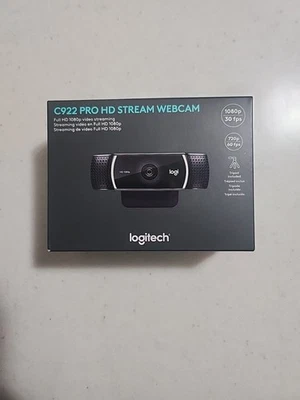 Logitech C922 Pro HD Stream Webcam (960-001087).Brand New Sealed  - Image 1 of 4