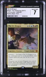 THE UR-DRAGON Commander 2017 Foil Mythic CGC 7 MTG EDH [Nostalgium] - Picture 1 of 2
