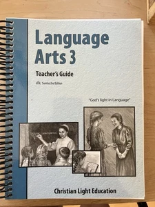 Christian Light Education Language Arts 3 Teacher's Guide Sunrise 2nd Edition - Picture 1 of 1