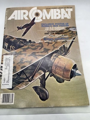 Air Combat Magazine January 1977 Vol 5 No 1 Russian Fighter Yak-36 PDC - Image 1 of 3