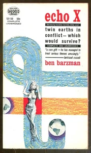 Echo X by Ben Barzman-Vintage Paperback Library First Printing-1962 - Picture 1 of 1