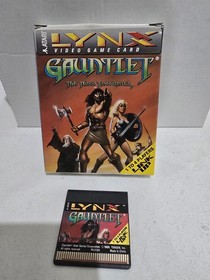 Gauntlet: The Third Encounter (Atari Lynx) w/box RARE TESTED AND WORKING! 