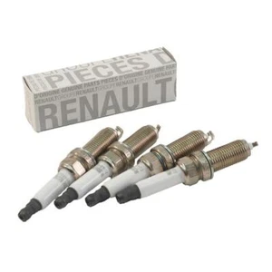 4x Original Renault Set de Bougies D'Allumage Clio II III Kangoo 224018760R - Bild 1 von 4