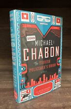 THE YIDDISH POLICEMEN'S UNION by Michael Chabon SIGNED HB 1st! HUGO! UNREAD!
