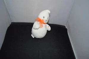 Hallmark Halloween Plush Glimmer the Ghost 6.5" Yellow Iridescent Heart Patch G8 - Picture 1 of 3