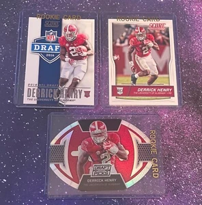 3- 2016 Derrick Henry 1- Score #345/ 1- Score NFL Draft #5/ 1-Draft Picks #50 - Picture 1 of 2