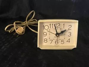 Reloj despertador con cable vintage Westclox Bold II modelo 22189 probado y funciona años 70 - Imagen 1 de 4