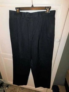 Ralph Lauren Navy Pants 32 x 30 NEW WITH TAGS Wrinkle Resistant Double Pleat - Picture 1 of 1