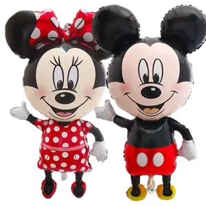 2 Pc Disney Minnie Mickey Mouse Helium Balloon Set Kids Birthday Party Balloons - Picture 1 of 6