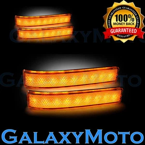 FORD 09-14 F150 Side Mirror LED Light+Turn Lights LED+AMBER Lens Reflector - Picture 1 of 2