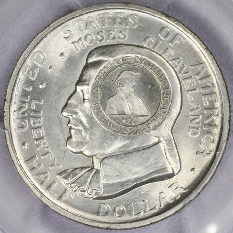 1936 Cleveland 50c Commemorative - Western Reserve Numismatic Club - PCGS MS 64 Cover