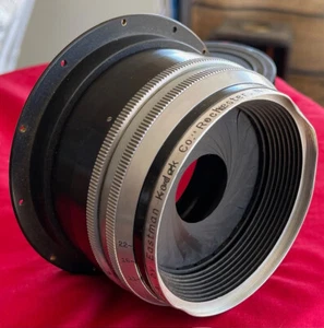 1950 Kodak PORTRAIT lens 12" f4.5 SOFT FOCUS barrel lens. RY326 Lumenized - Picture 1 of 10