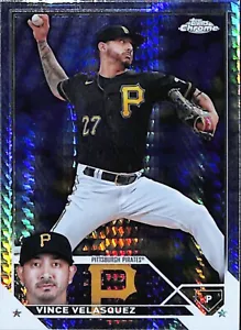 2023 Topps Chrome Update Prism Refractor #USC109 Vince Velasquez - Picture 1 of 1
