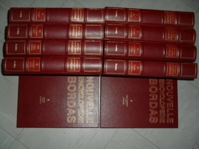 nouvelle encyclopédie bordas 1988, 10 volumes + 1 atlas géographique, historique - Photo 1/4