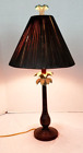 Lampe de table Palmier avec abat-jour en bois 28" de haut