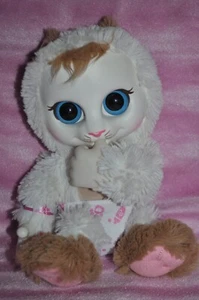Jakks Pacific Animal Babies Nursery Cat Kitten Plush Thumb Sucking Doll 2014 - Picture 1 of 12